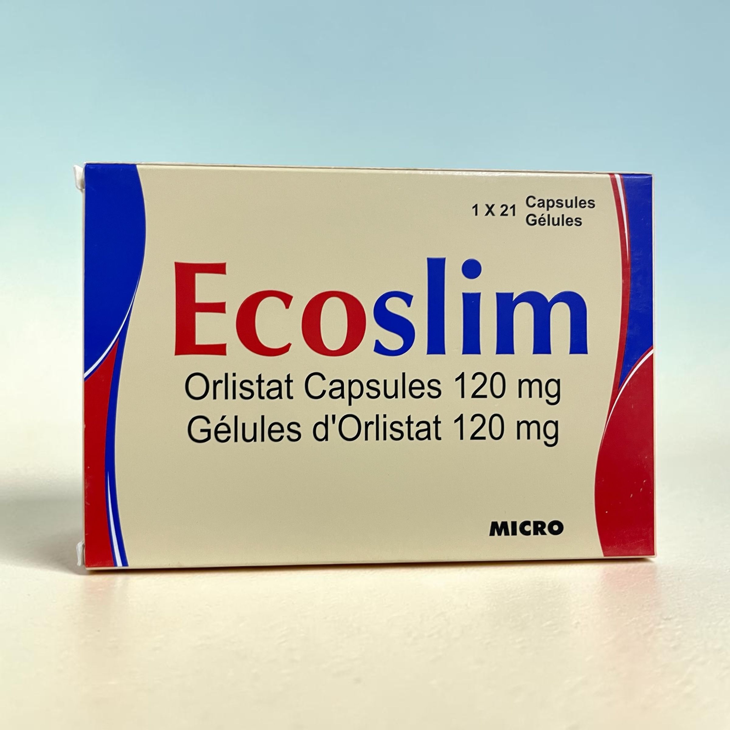 ECO SLIM (ORLISTSAT CAP 120MG 